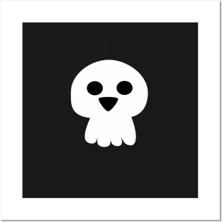 Cute skull Posters and Art